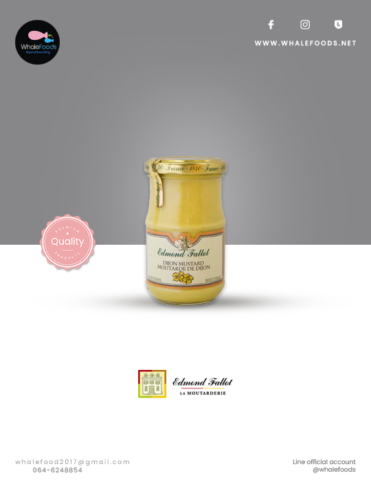 Dijon Mustard Edmond Fallot