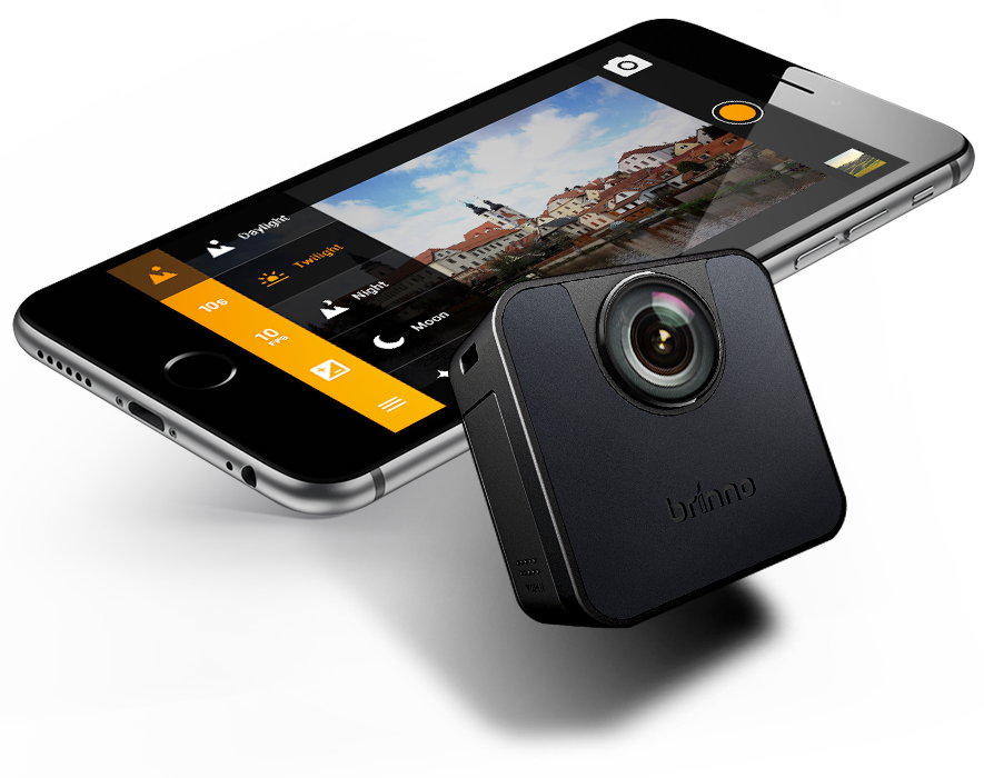กล้อง Time Lapse ใช้ Wi-Fi ฝ่าน App บนมือถือยี่ห้อ BRINNO รุ่น TLC120