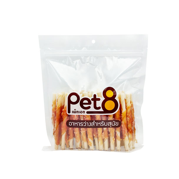 Pet8 JJA54 สันในพันแท่งเกลียวยาว5 (450 g.)