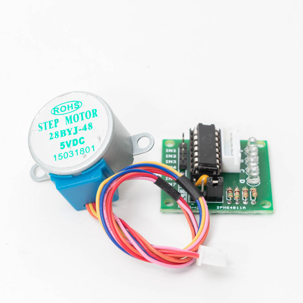 Stepper Motor 28BYJ-48 (5V 4 phase) พร้อมบอร์ดขับ ULN2003