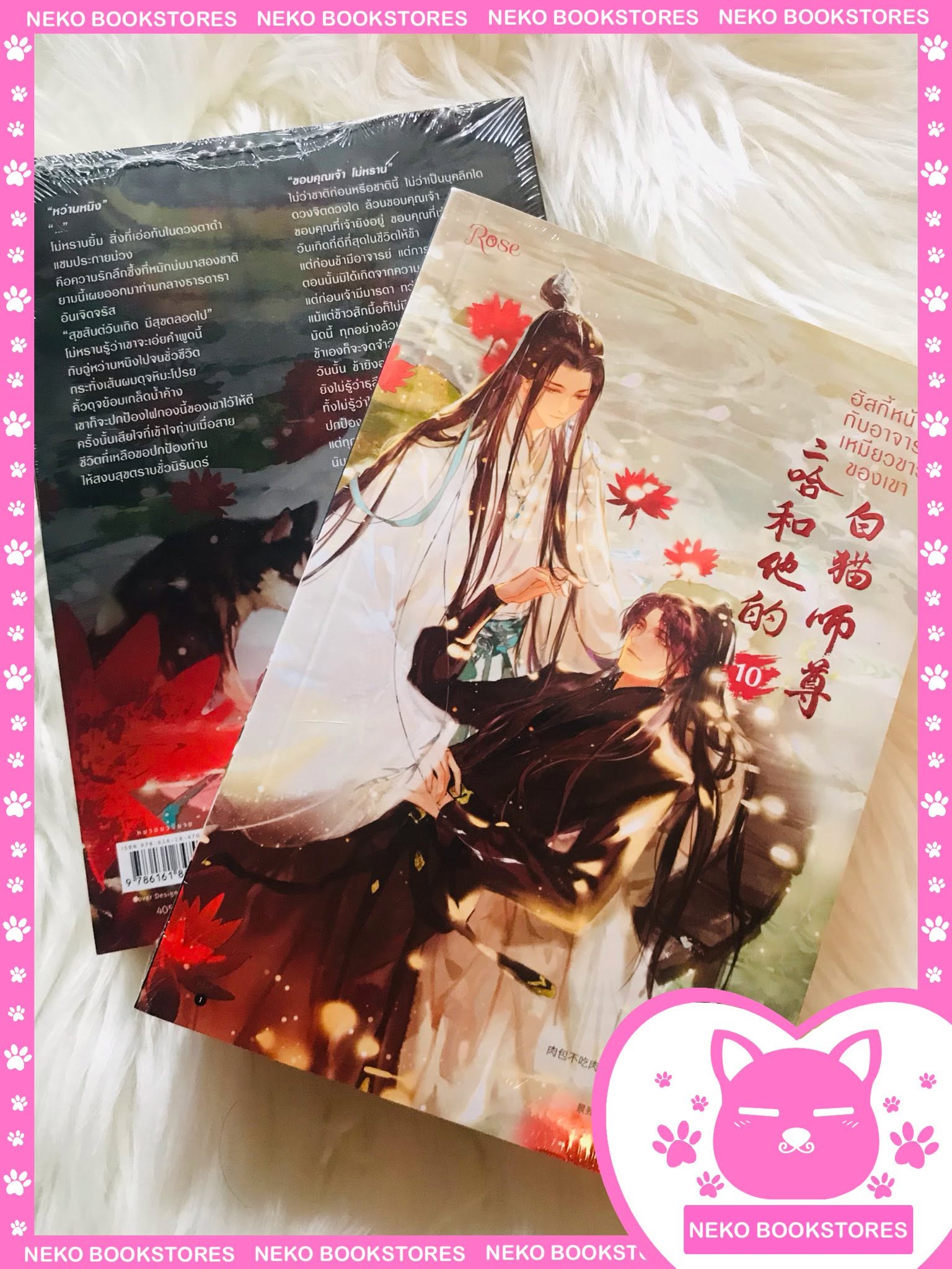 ฮัสกี้หน้าโง่กับอาจารย์เหมียวขาวของเขา เล่ม 10 (เล่มจบ) พิมพ์ 1