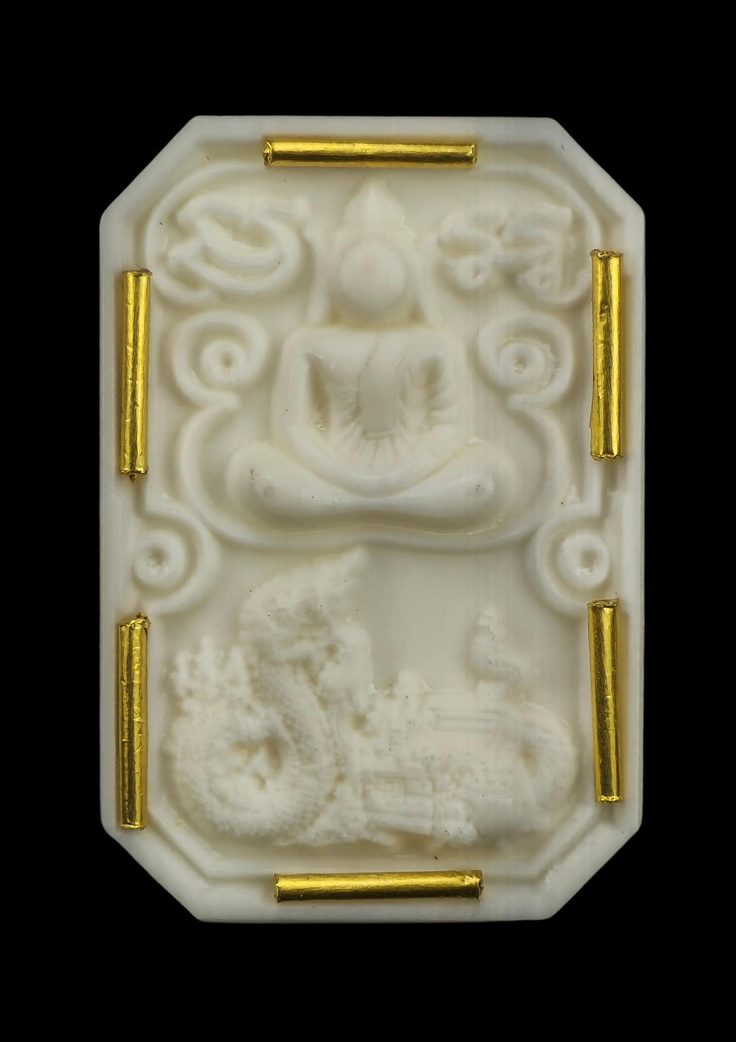 พระสมเด็จทรงพญานาค "ทรัพย์นาคา" 🙏หลวงปู่คีบ ธีรปัญโญ อายุ110ปี แห่งดินแดนพญานาค นครพนม(ยกลัง พร้อมส่ง)