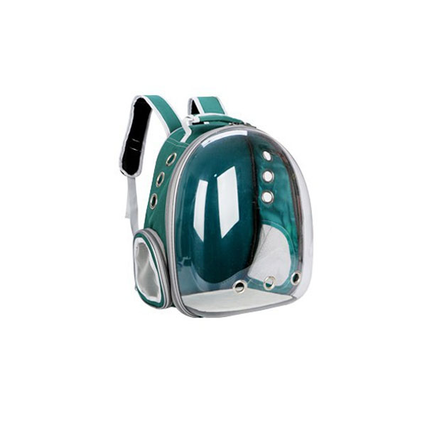 FB/OL กระเป๋าอวกาศด้านหน้าใส สีเขียวเข้ม