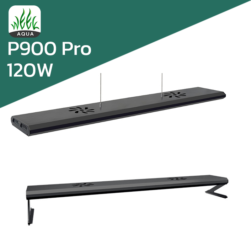 [ใหม่ล่าสุด Bluetooth 2.0 ] Week Aqua P Series P900 Pro โคมไฟปลูกไม้น้ำ และไม้อวบน้ำรุ่นท็อป กำลังไฟ 120W