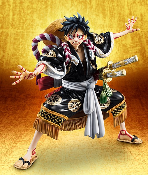 One Piece - P.O.P Kabuki Edition Monkey D. Luffy Black Color [ของแท้] [แมวทอง]