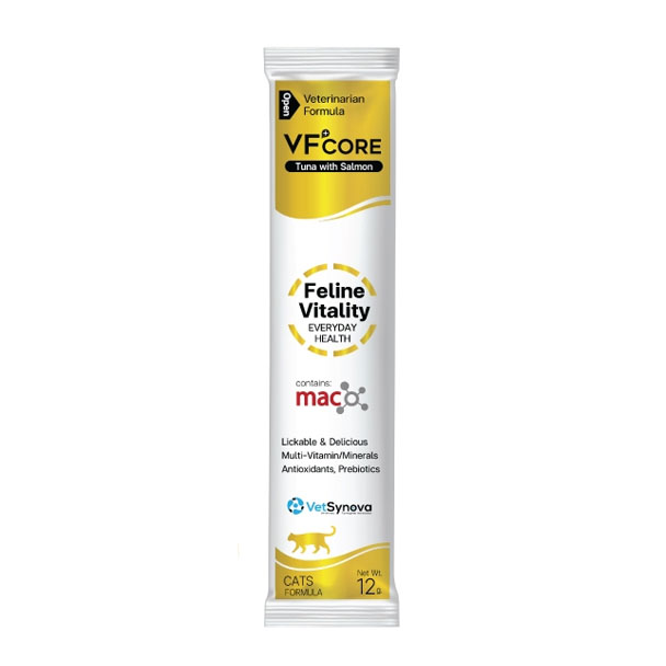 VF+core อาหารเสริม บำรุงสุขภาพ 12 กรัม (สุนัขเเละแมวทานได้)