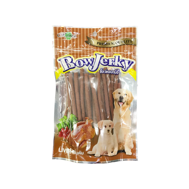 TPI 1167 BowJerky - รสตับ 250 กรัม