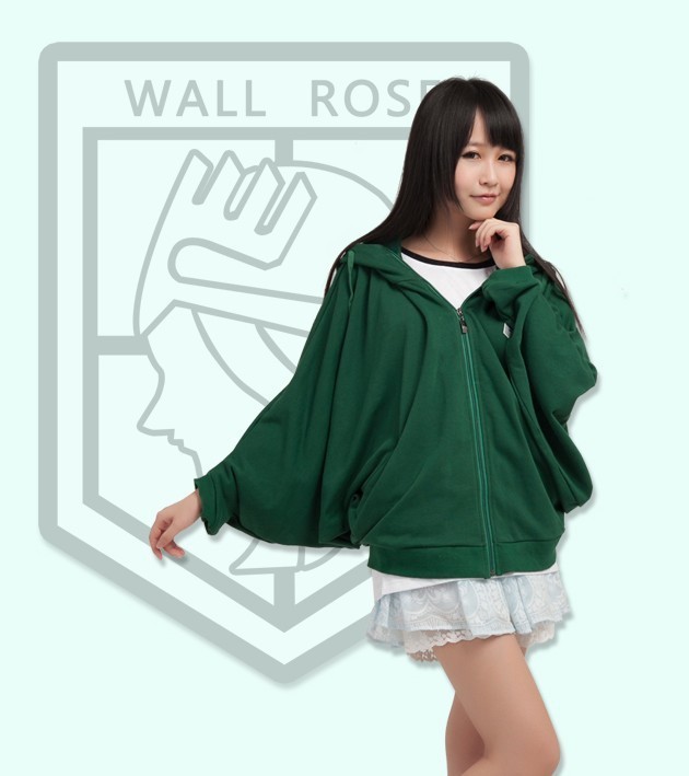 Attack on Titan - เสื้อคลุมมีฮู้ด Vol.1 ลาย สัญลักษณ์ทีมสำรวจ