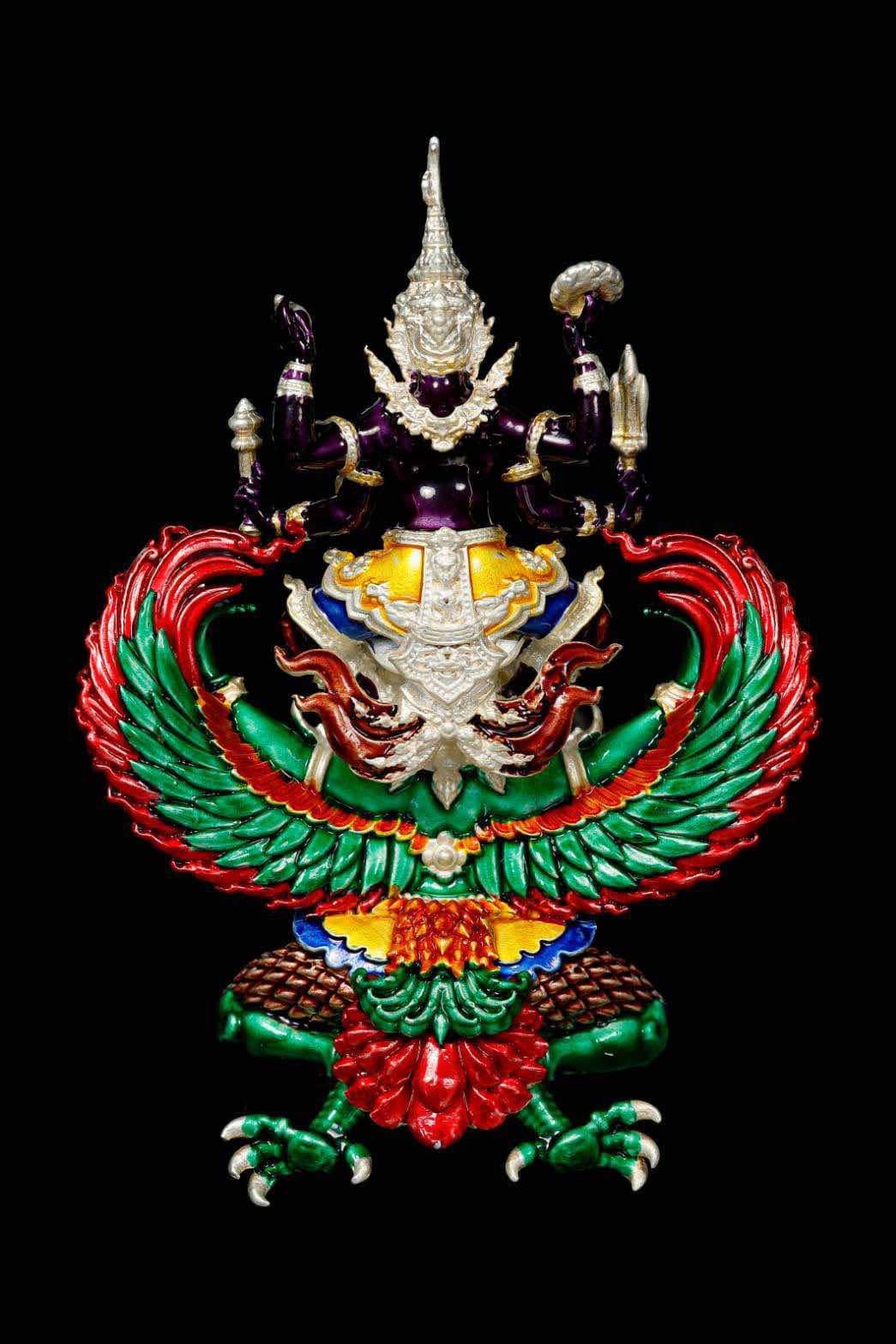 ปิดจอง พระนารายณ์ครุฑ รุ่น รวยสมปรารถนา หลวงพ่อคูณ วรปัญโญ วัดบัลลังก์ (พระออก 30 มกราคม 2568)