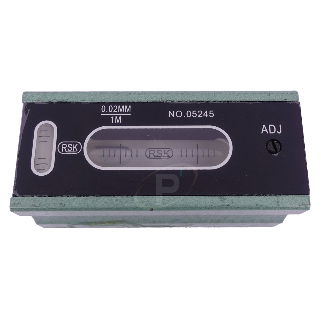 ระดับน้ำตั้งเครื่องจักร RSK Precision Level ขนาด 4 นิ้ว / 100 มม.