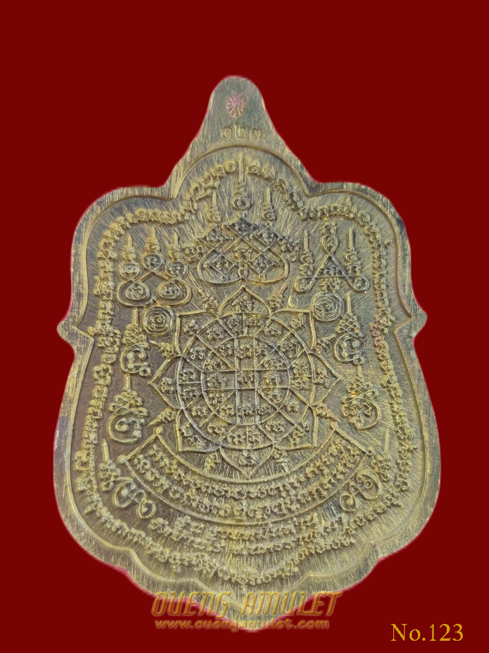 หลวงพ่อทอง รุ่นรวยหมื่นล้าน เนื้อชนวนหน้ากากอัลปาก้า