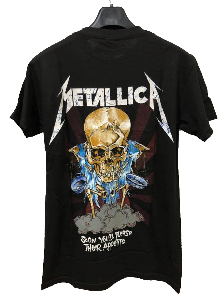 เสื้อวง Metallica Doris ปี 2007 Size S สินค้าลิขสิทธิ์แท้ 100%