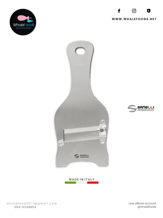 Truffle Slicer Metal - AffettaTartufi Plain Blede