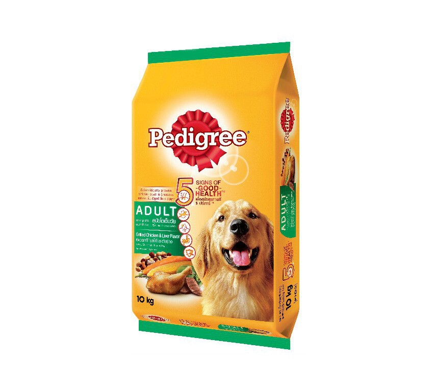 Pedigree สำหรับสุนัขโต-รสไก่และตับ 20 Kg.