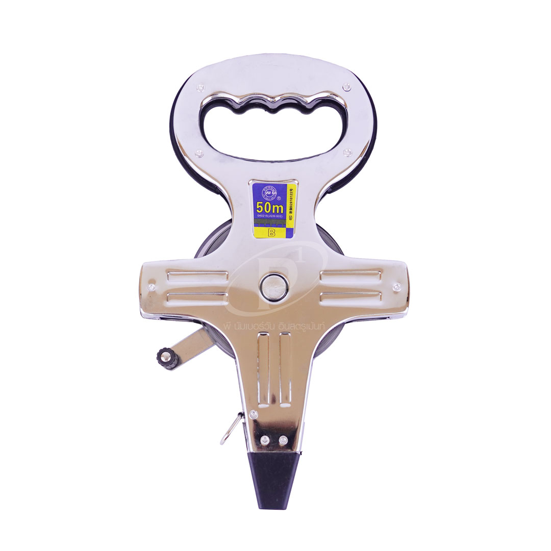 เทปวัดระยะ สแตนเลส The great wall 50ม.