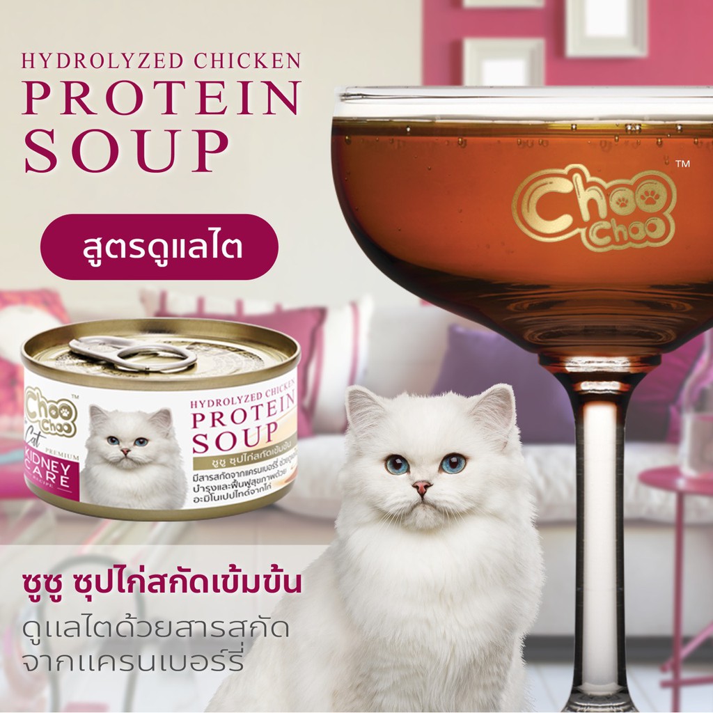 Choo Choo Protein Chicken Soup ซุปไก่สกัดเข้มข้น 80 g.