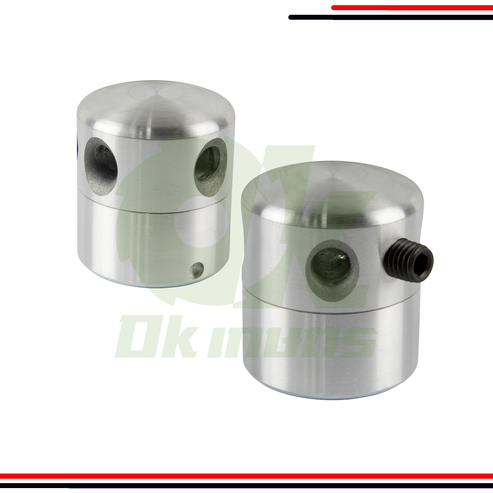 หัวเอ็นตัดหญ้า อลูมิเนียม น๊อตด้านข้าง รุ่นใหม่ เครื่องตัดหญ้า ใส่ได้ทุกรุ่น