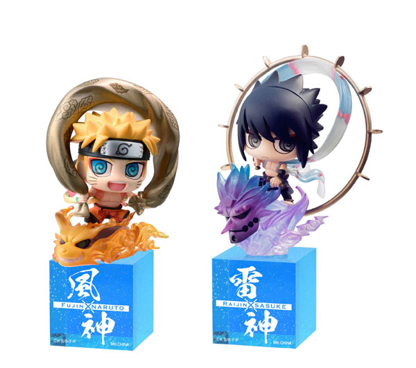 Naruto Shippuden - Petit Chara Land Uzumaki Naruto & Uchiha Sasuke [ของแท้]