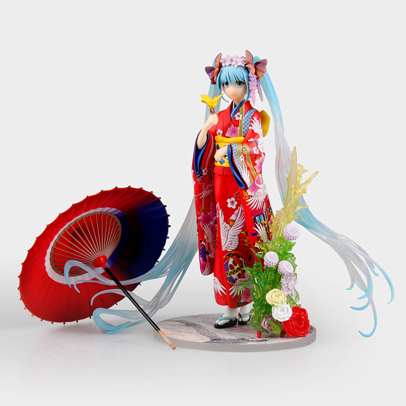 Hatsune Miku : Project Diva - Kimono Suit Figure