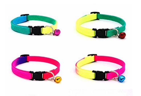 MP GHC03 ปลอกคอ รุ่นสายรุ้ง 10 มม.