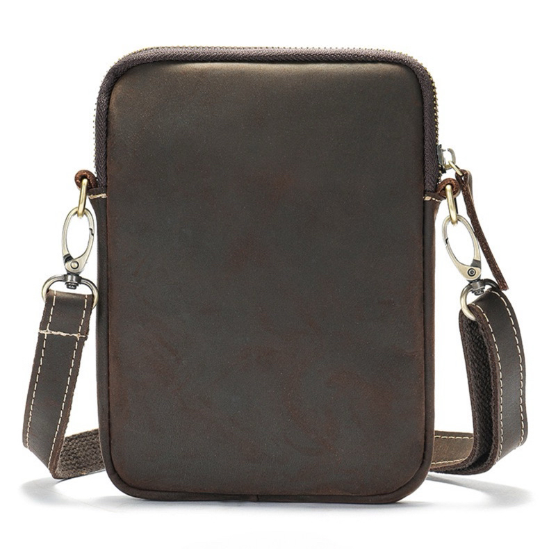 For You Leather กระเป๋าสะพายข้าง ผู้ชาย ใบเล็ก หนังแท้ พรีเมี่ยม รุ่น LB69 LB69