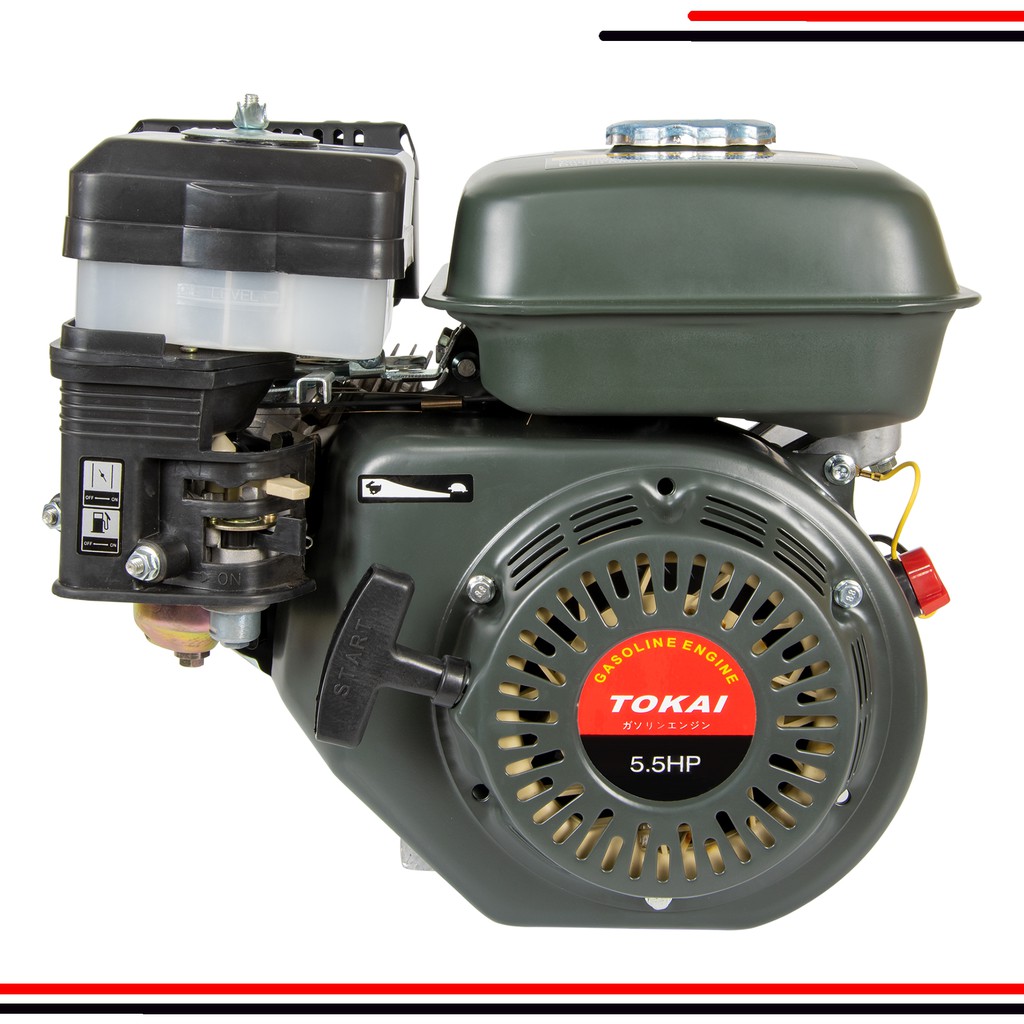 เครื่องยนต์เบนซิน เกรดญี่ปุ่น TOKAI เครื่องเบนซิน 5.5 แรงม้า 163ซีซี