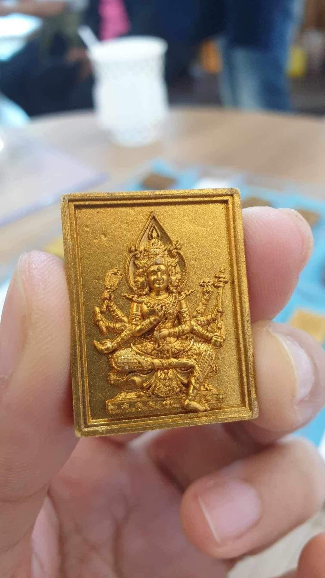 พรพระพรหม168 วัตถุมงคล เนื้อทองแดง/ทองทิพย์ พิมพ์ กลม/ใข่(มีพร้อมส่ง)