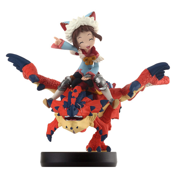Monster Hunter Stories - Amiibo One-eyed Rathalos & Rider (Girl) [ของแท้]