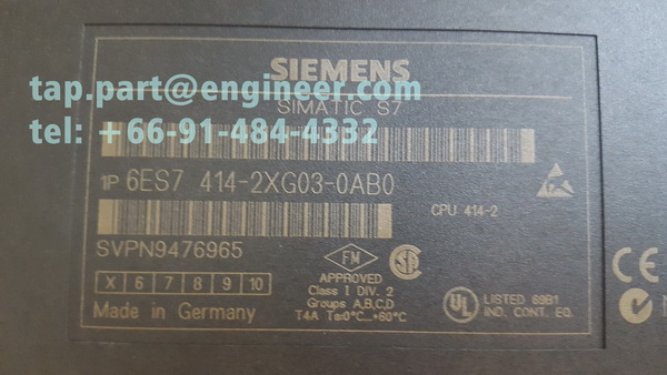 ตัวแทนจำหน่าย SIEMENS CPU