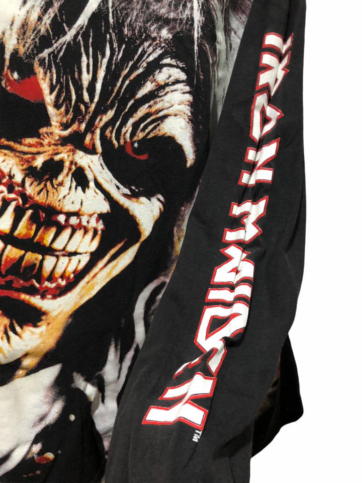 เสื้อวง Iron Maiden Brave New World Japan Tour ปี 2000 Size M เสื้อทัวร์หน้างาน ลิขสิทธิ์แท้ 100%