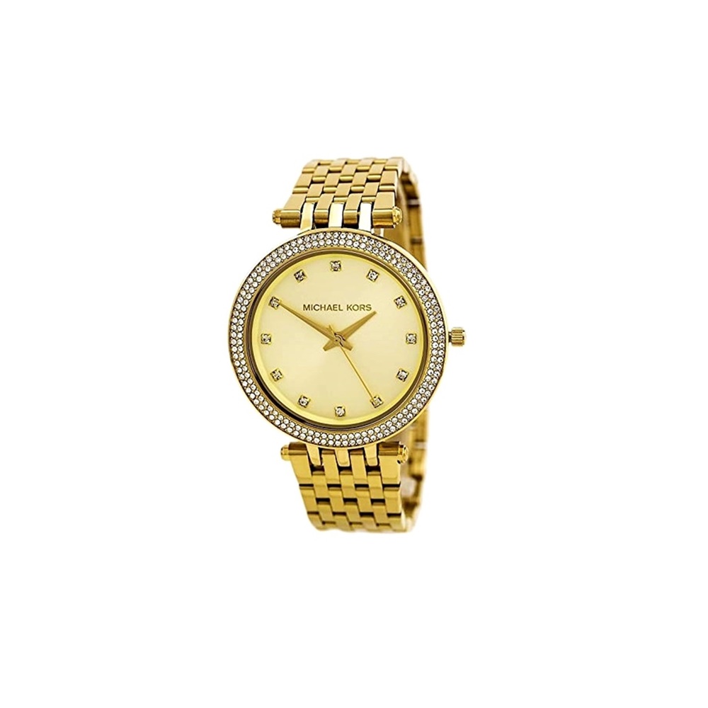 ของแท้100% นาฬิกา Michael MK3216 Darci Gold-Tone Glitz Dial Watch [MK3216]