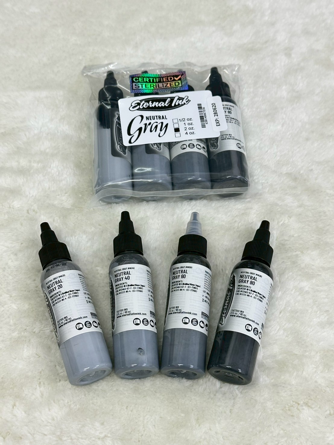 Eternal Neutral Gray Set ขนาด 2oz และ 1/2oz Eternal Neutral Gray Set ขนาด 2oz และ 1/2oz