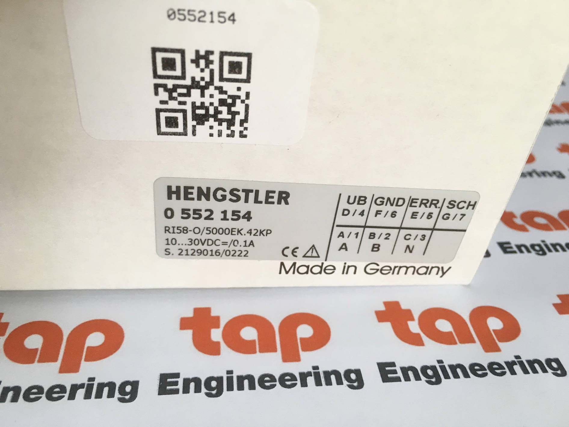 Hengstler 0552154 ENCODER RI58-O/ 5000EK.42KP