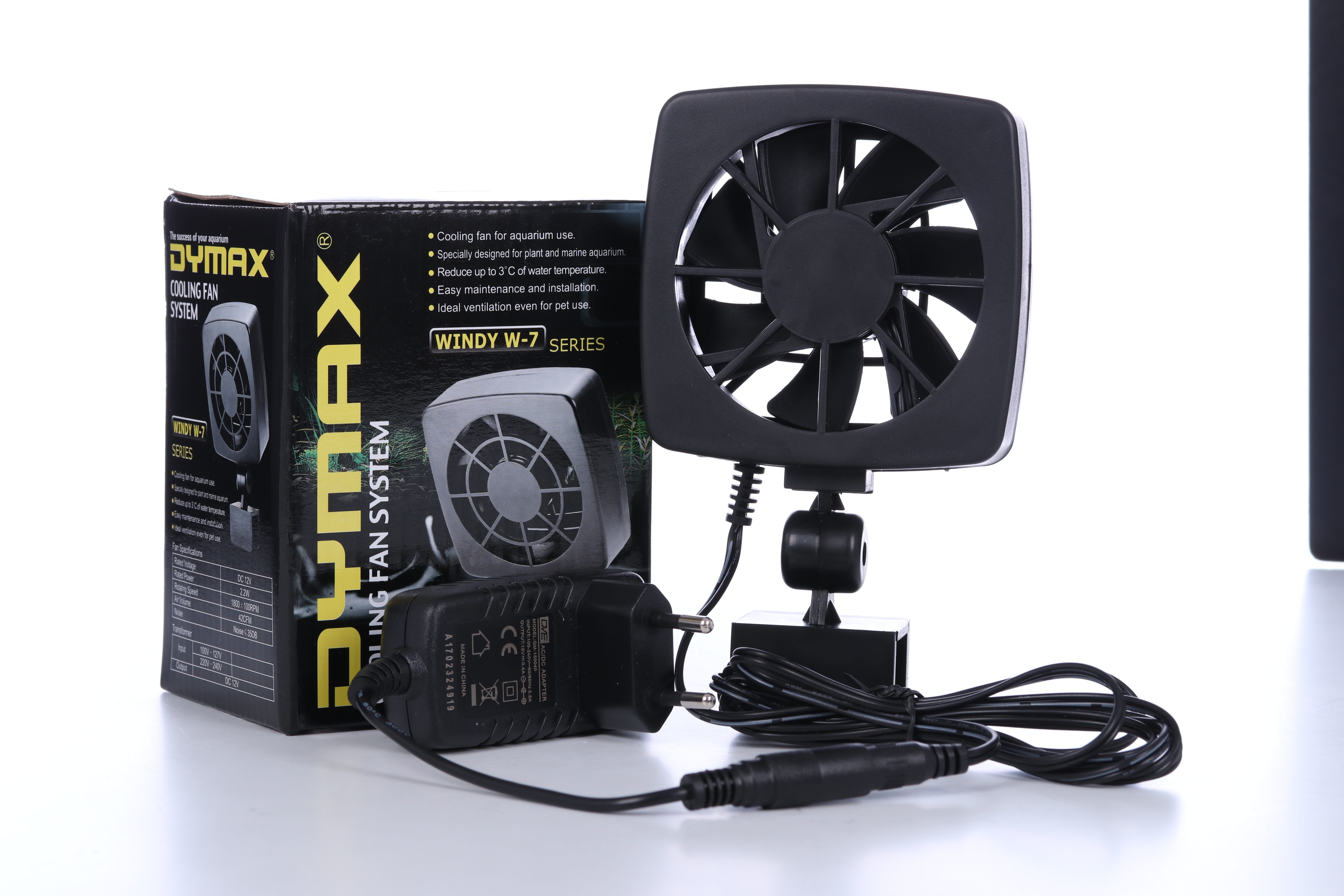 พัดลมตู้ปลา Dymax Windy W7