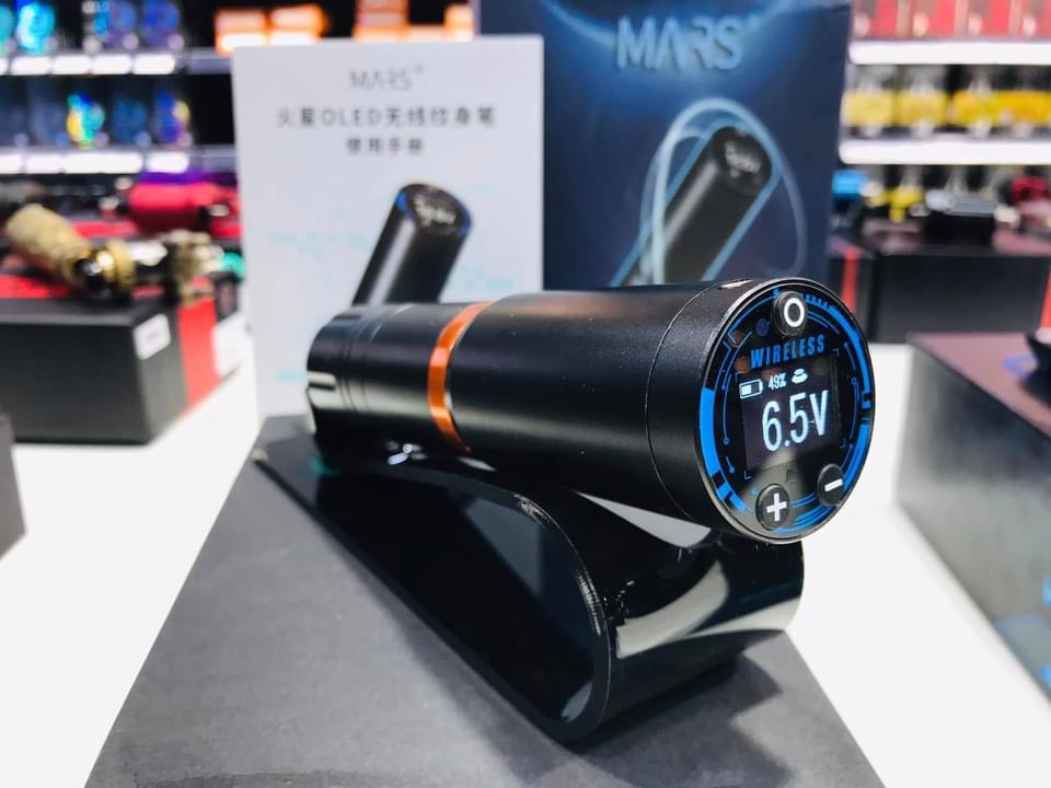 PEN MARS Wireless Mars เครื่องสัก PEN MARS Wireless Mars Wireless Magnetic Tattoo Pen