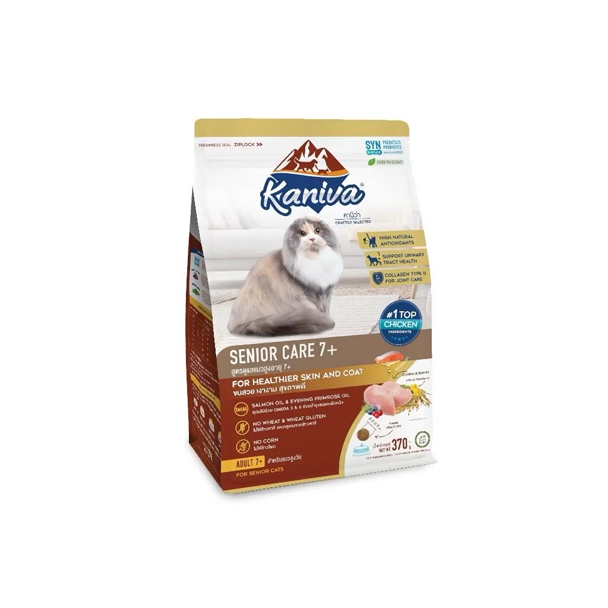 Kaniva Senior Care 7+ แมวสูงวัยอายุ 7 ปีขึ้นไป 370 G