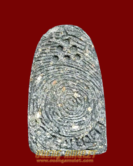 หลวงพ่อทวด วัดห้วยมงคล พิมพ์พระรอด เนื้อว่านผสมผงเหล็กไหล ปี 2553 (100องค์)