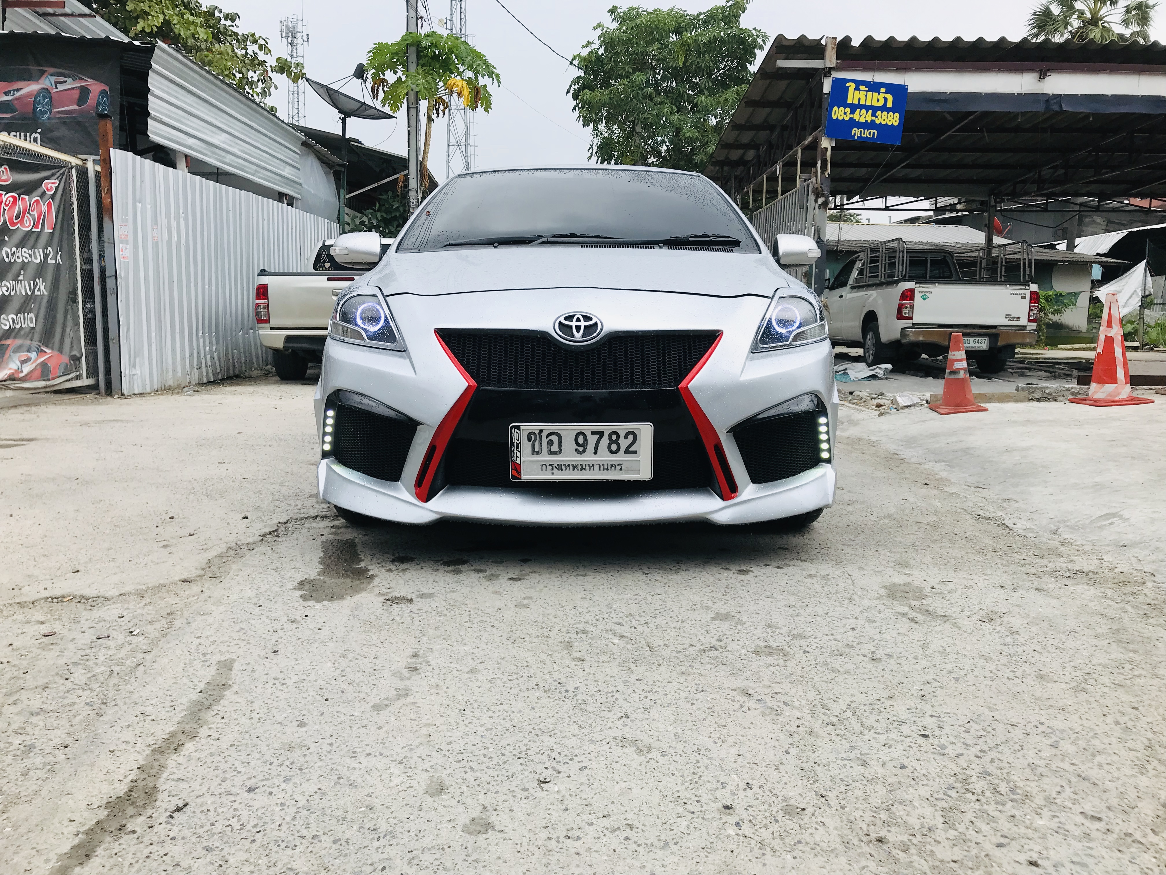 ชุดแต่ง Vios 2008-2012 ทรง is sport
