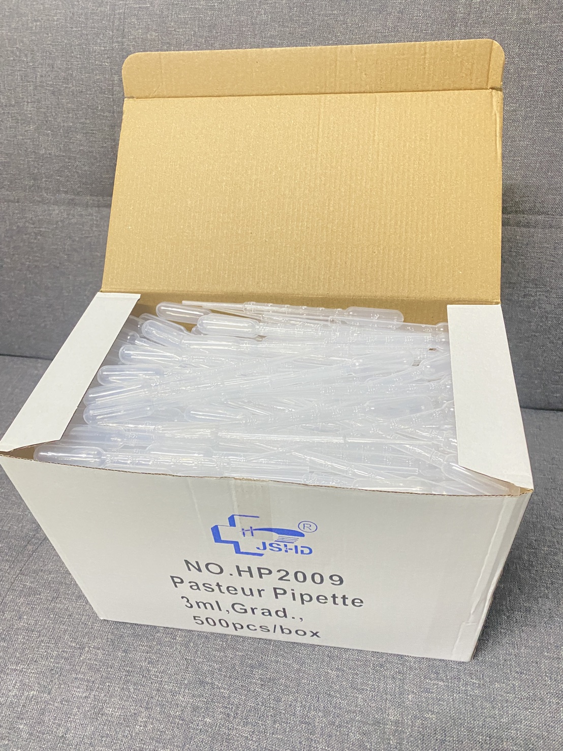 หลอดหยดพลาสติก 3 มล. / Pasteur Pipette "PE" 3 ml (500/Box)