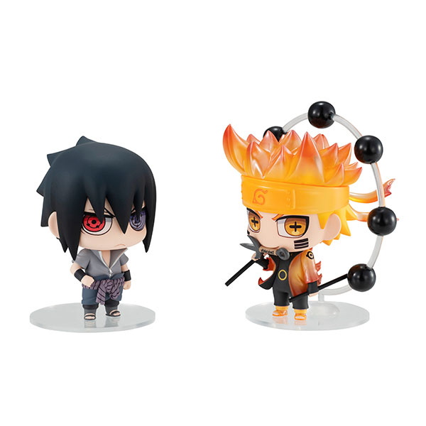 Naruto Shippuden - Chimi Mega Buddy Series! No.003 Uzumaki Naruto & Uchiha Sasuke Great Ninja War Set [ของแท้]
