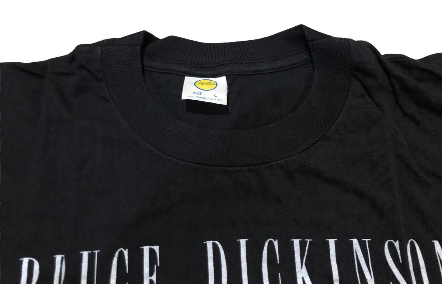 เสื้อวง Bruce Dickinson Tattooed Millionaire ปี 1990 หายาก ป้าย Supatee Size L สินค้าลิขสิทธิ์แท้ 100%