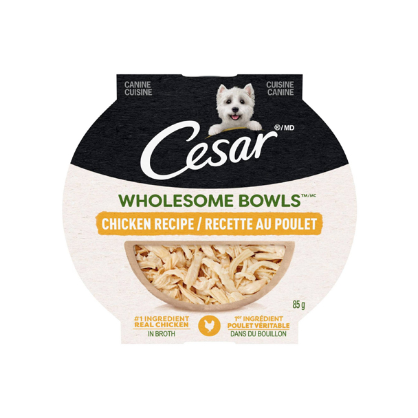 Cesar Wholesome Bowls เนื้อไก่ 85 กรัม