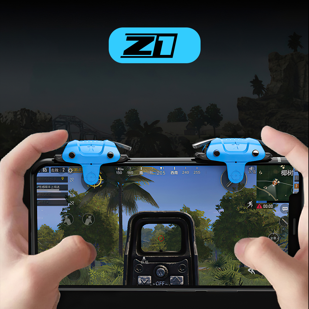 Z1 จอยไฟฟ้ากดรัวหน้าจอมือถือ จอยเล่นเกมมือถือ 1 ข้าง