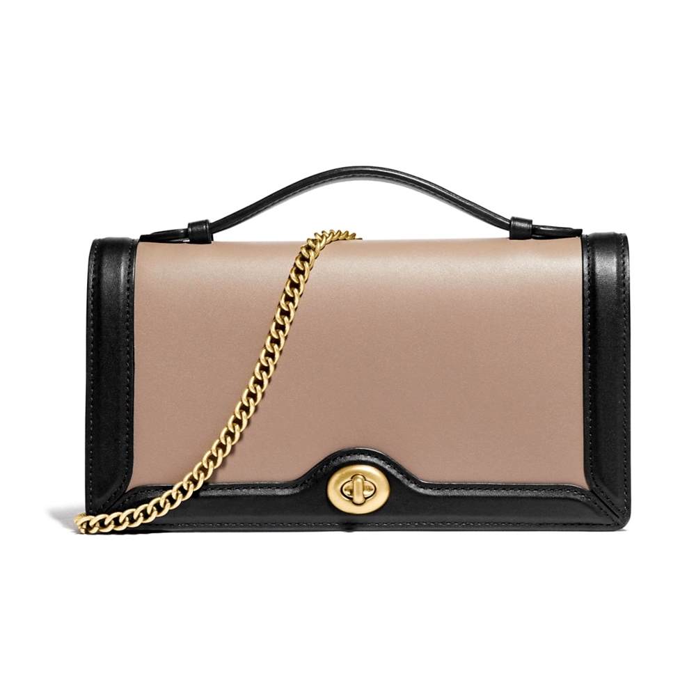 COACH 78810 RILEY CHAIN CLUTCH IN COLORBLOCK (B4P3P) [78810B4P3P]