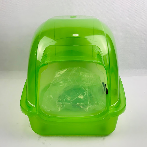 K/P ห้องน้ำแมวโดมใส 30x45x35 ซม.