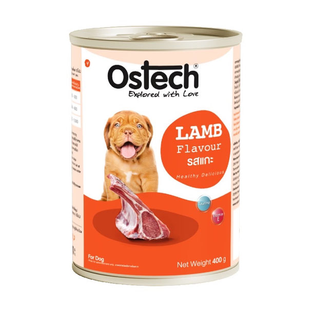 Ostech Dog #4 รสแกะ 400 กรัม
