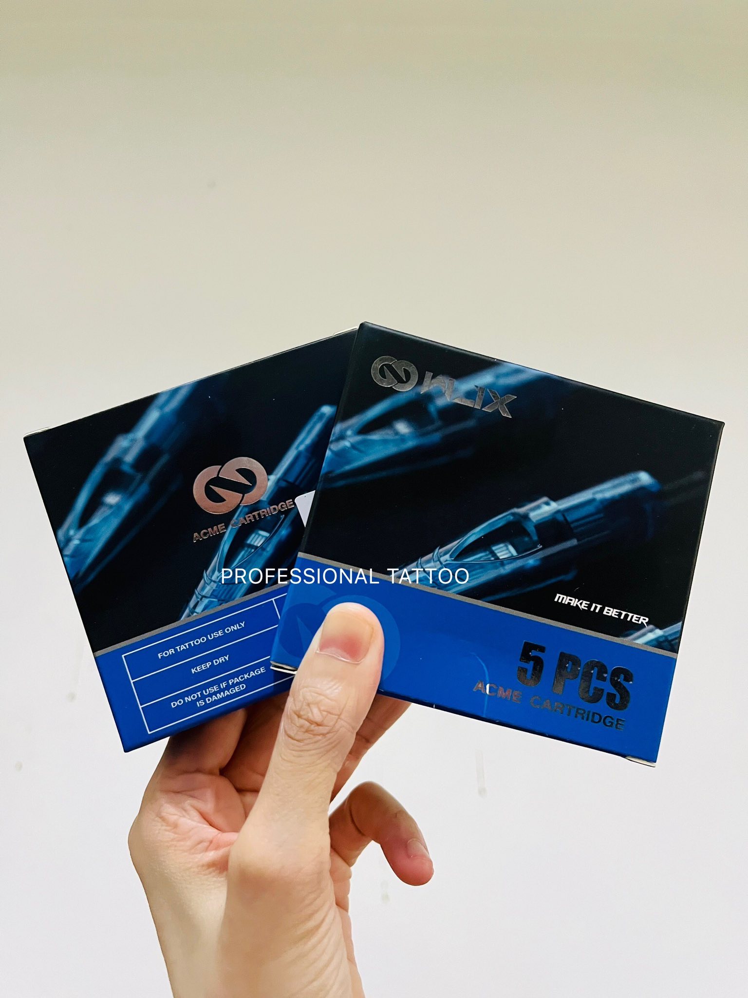 WJX Tattoo Cartridges Needles บรรจุ 5 pcs/box WJX Tattoo Cartridges Needles บรรจุ 5 pcs/box