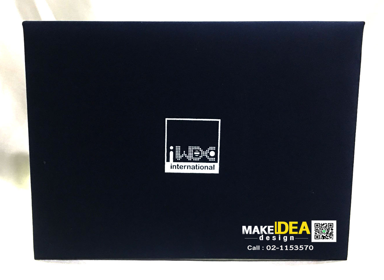 ปกผ้าไหมพร้อมใบประกาศ ขนาด A4 แนวนอน