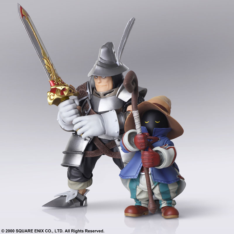 Final Fantasy IX - Bring Arts Vivi Ornitier & Adelbert Steiner [ของแท้]