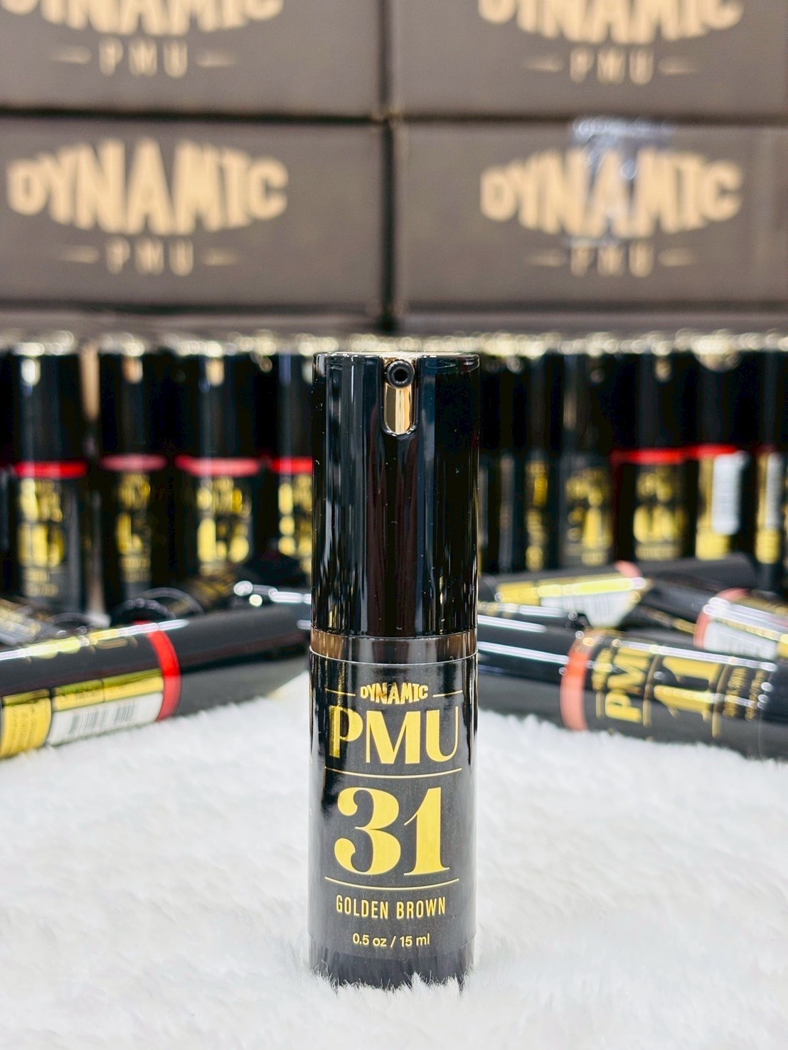 DYNAMIC PMU ขนาดครึ่งออนซ์ DYNAMIC PMU ขนาดครึ่งออนซ์ 1/2oz สีสักคิ้ว
